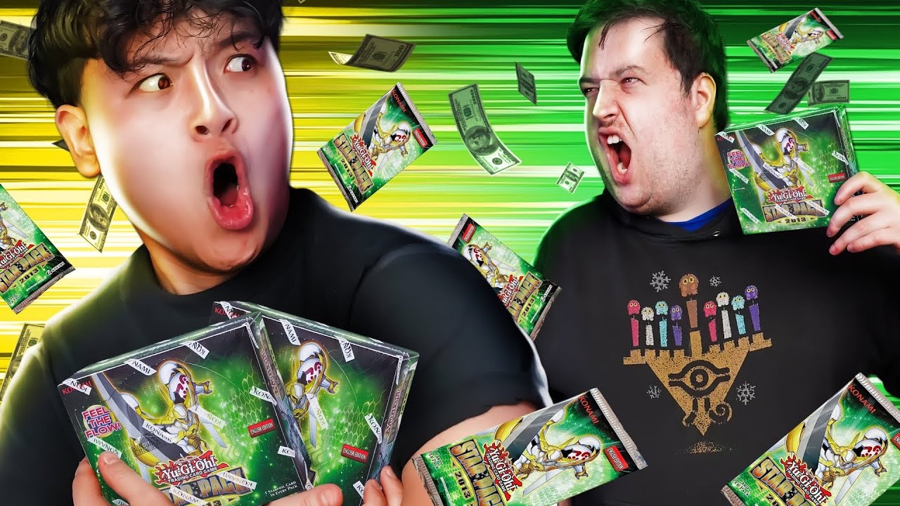 Мы собрали колоду Yu-Gi-Oh с наборами по 1 доллару и функцией «Дуэль»!