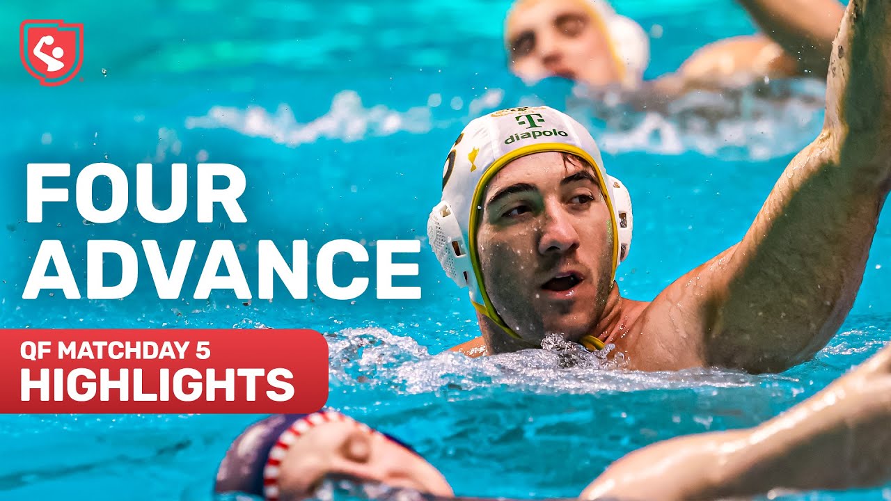 ГЛАВНЫЕ МОМЕНТЫ | Подтверждены четыре финальные команды | Лига чемпионов по водному поло