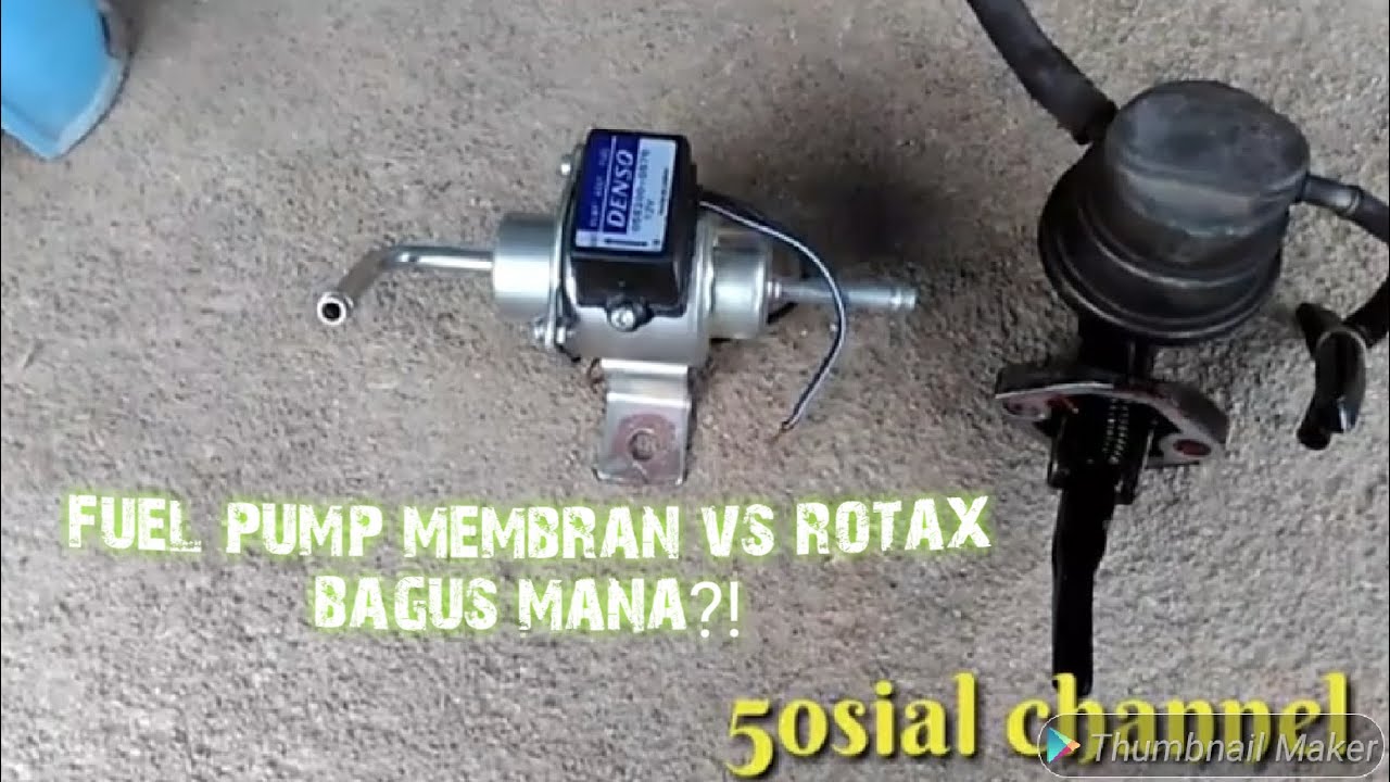 ep 71, pompa membran vs pompa rotax