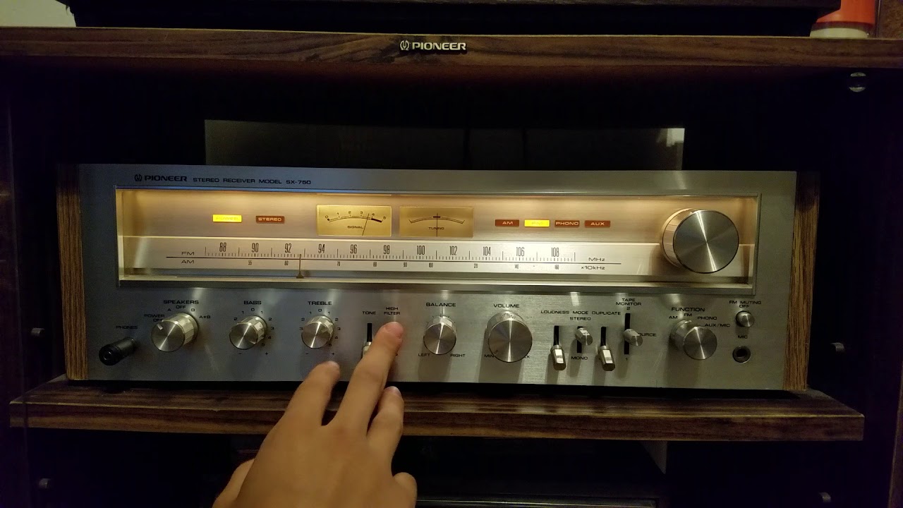 MY SX-750 Pioneer Receiver