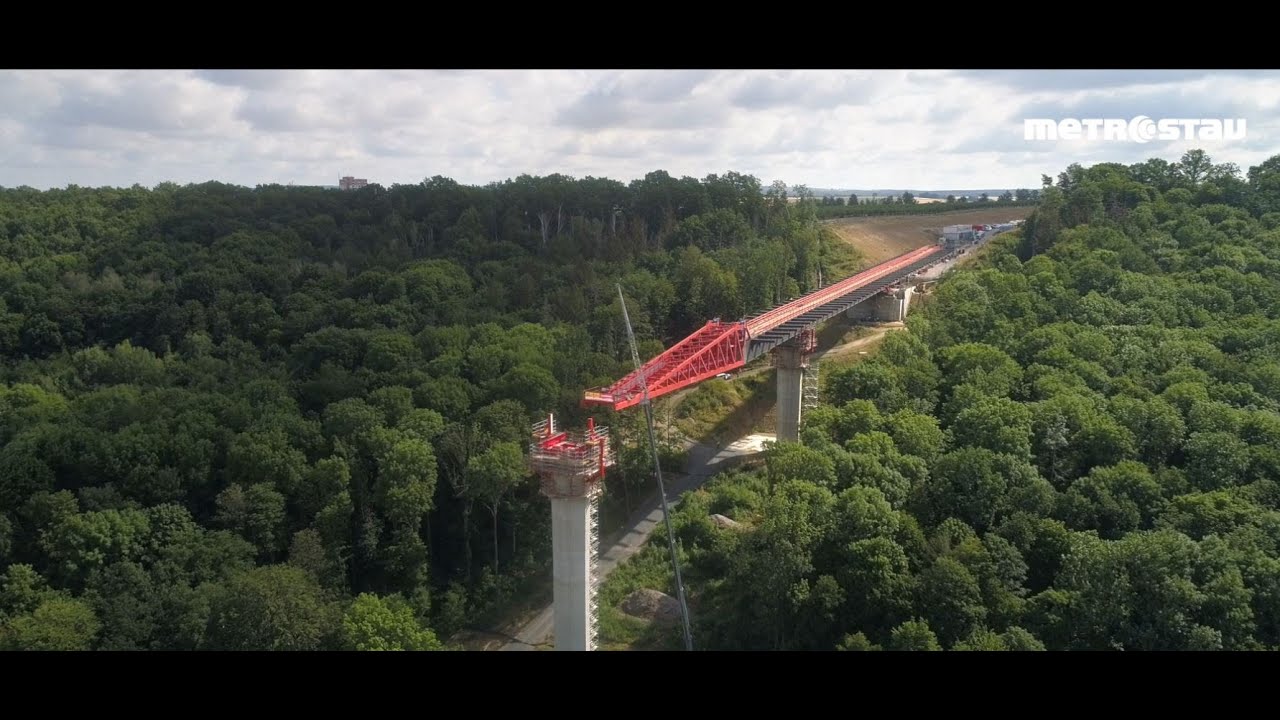 Pirna - výsuv mostu 3 2022