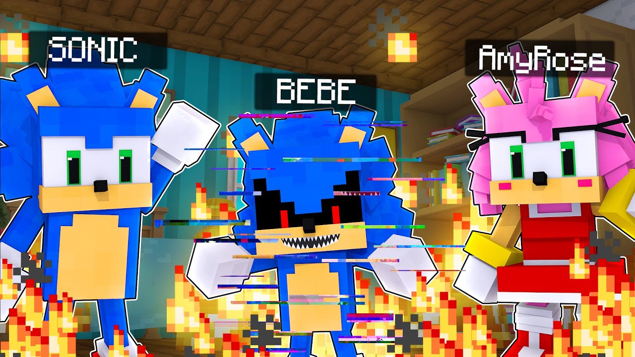 Who's Your Family? O FILHO DO SONIC E DA AMY ROSE VIROU O SONIC.EXE no MINECRAFT &lsaquo;&lsaquo; P3DRU &rsaquo;&rsaquo;