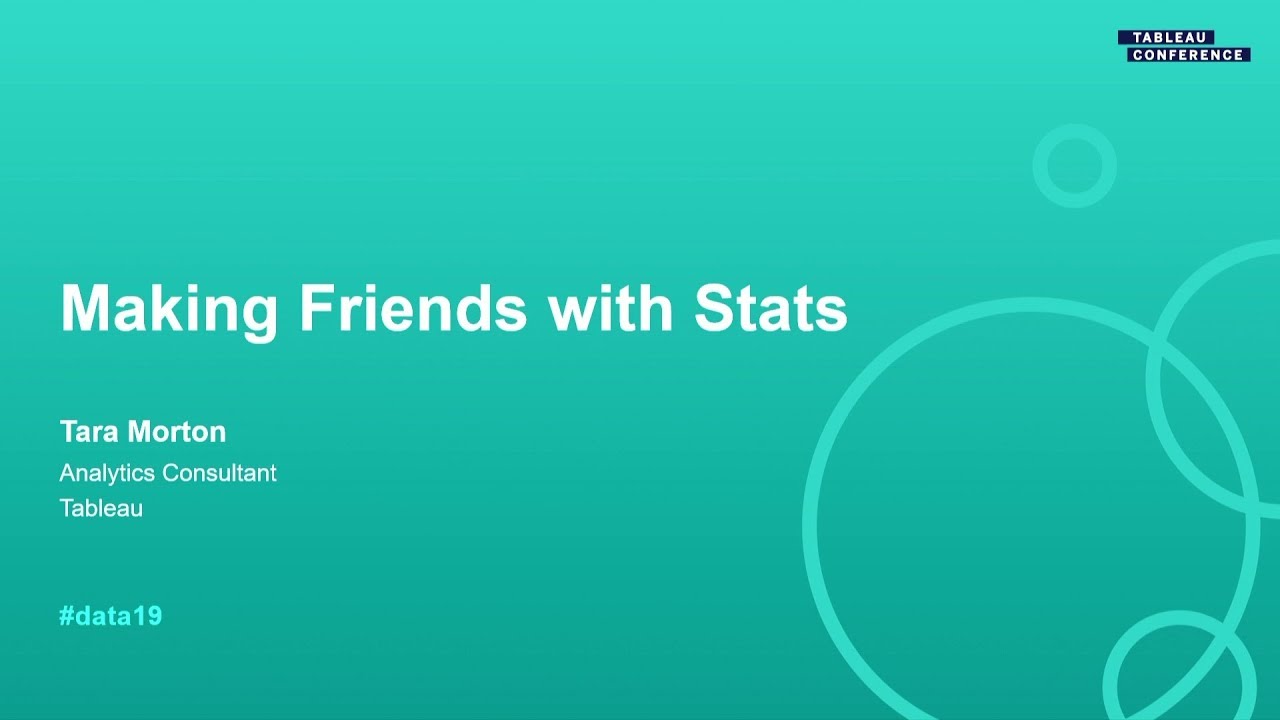 Making Friends with Stats