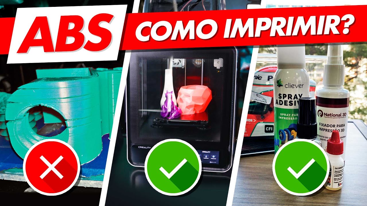 [Guia Atualizado] Como imprimir 3D com ABS sem frustrações