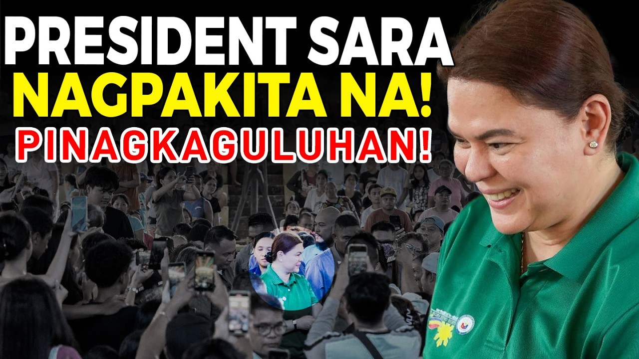 FUTURE PRESIDENT SARA DUTERTE NAGPAKITA NA! PINAGKAGULUHAN NG MGA TAO