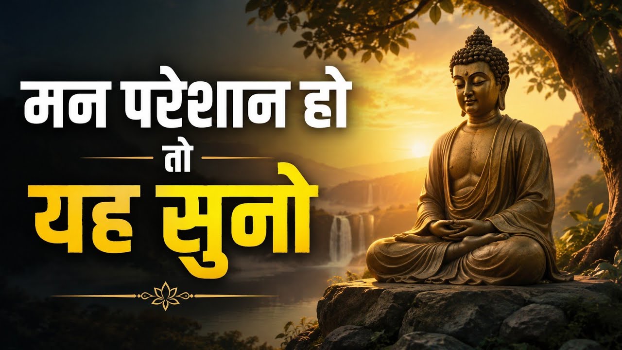 जब मन परेशान हो तो यह कहानी सुनो गौतम बुद्ध 🙏 Budhist Motivational Story Hindi #buddha #motivation 