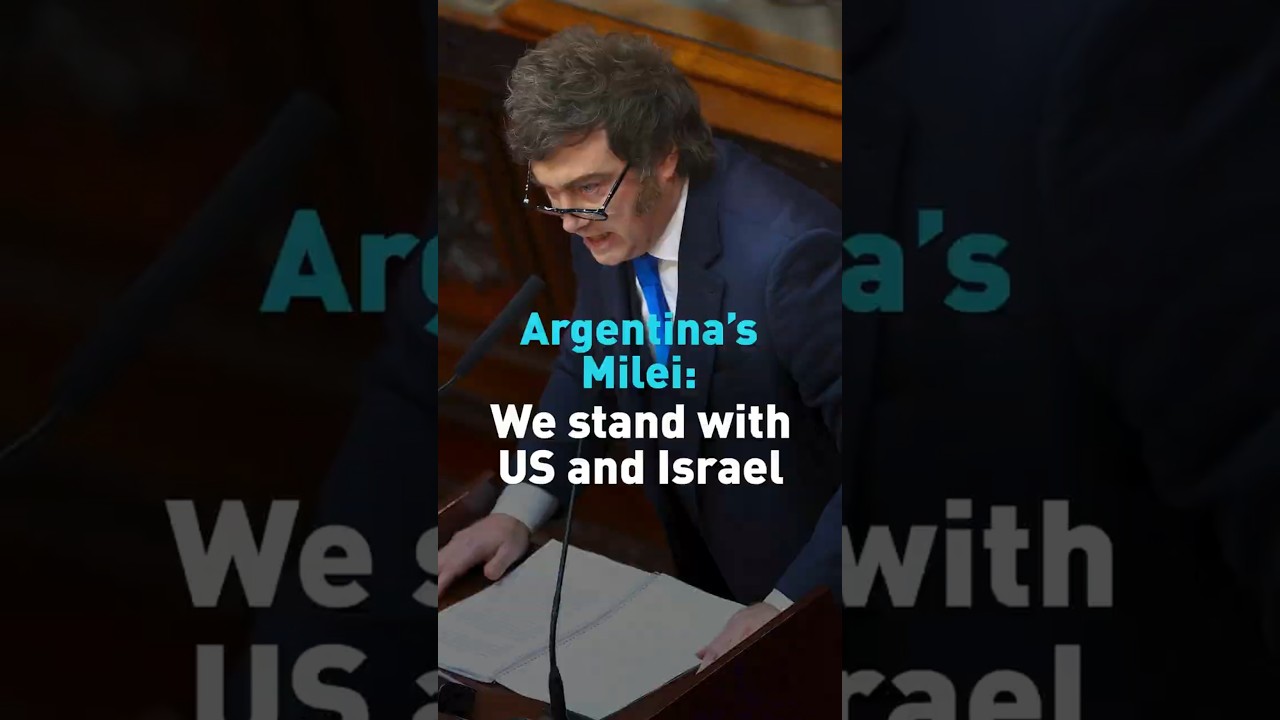 Argentina&rsquo;s Milei: We stand with US and Israel