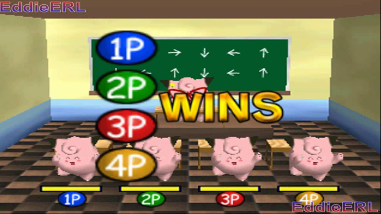 Pokémon Stadium 1+2 Mini-Games (4 TAS Players) [Special 1] **10k Subscribers**