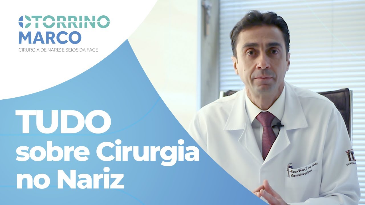 TUDO SOBRE CIRURGIA NO NARIZ - Pré, Durante e Pós Operatório de Cirurgia Endoscópica Nasossinusal