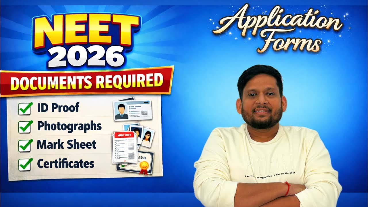 NEET 2026 APPLICATION FORMS OUT & DOCUMENTS REQUIRED?? FORM FILLING DATE 