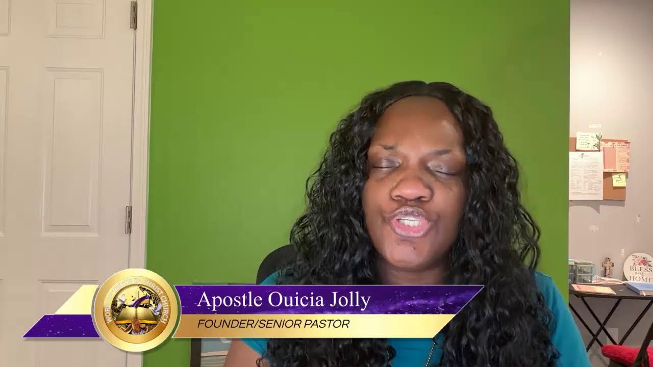 Prophecy & Fulfillment of Jesus Christ with Apostle Ouicia Jolly