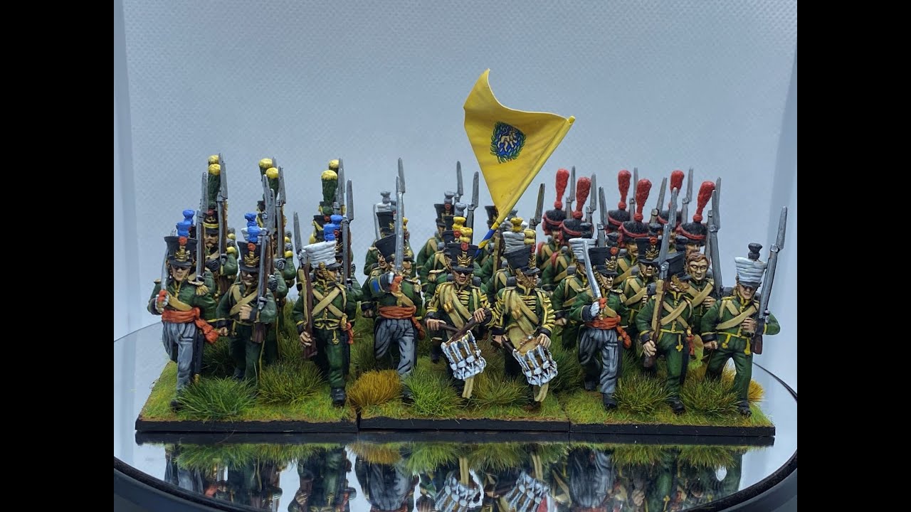 Nassau 28mm Front Rank Napoleonic infantry :)
