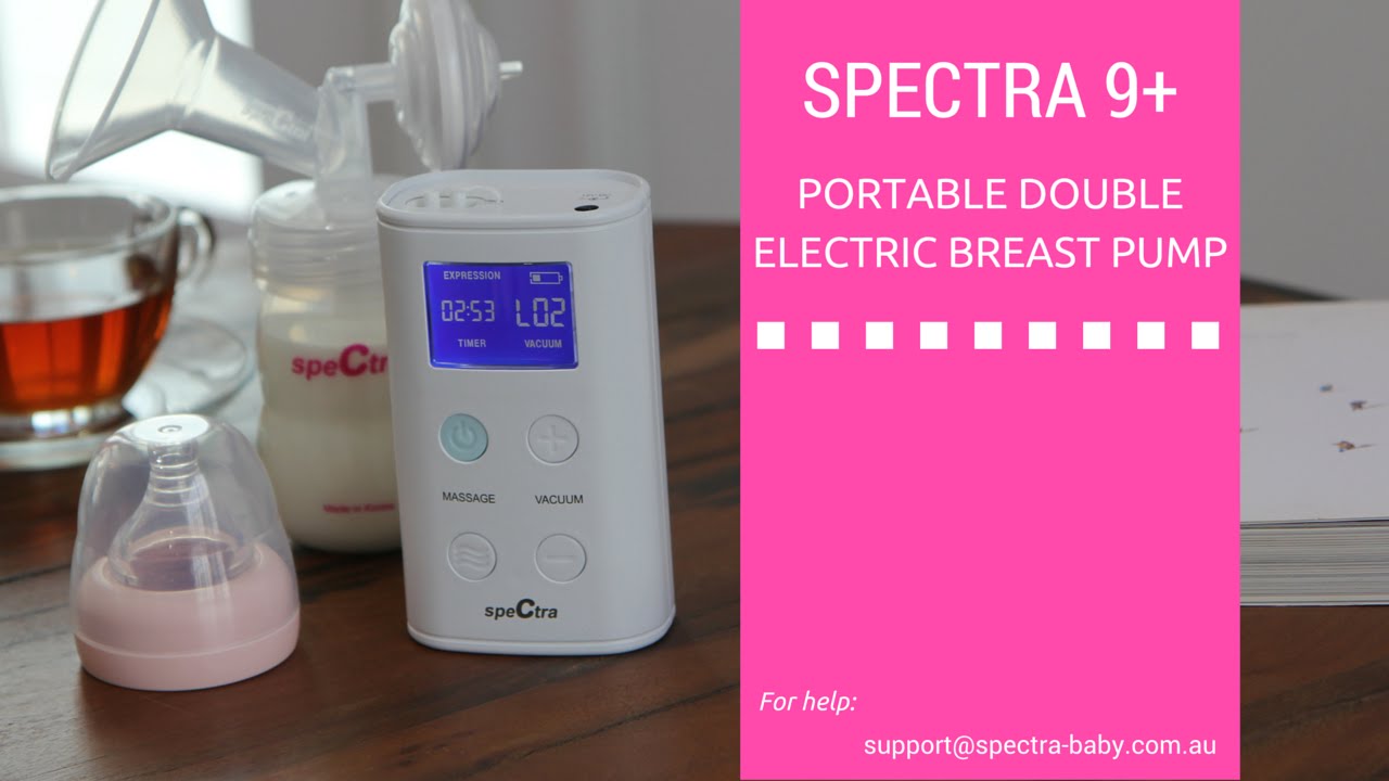 Spectra 9 Plus Double Portable Electric Breast Pump