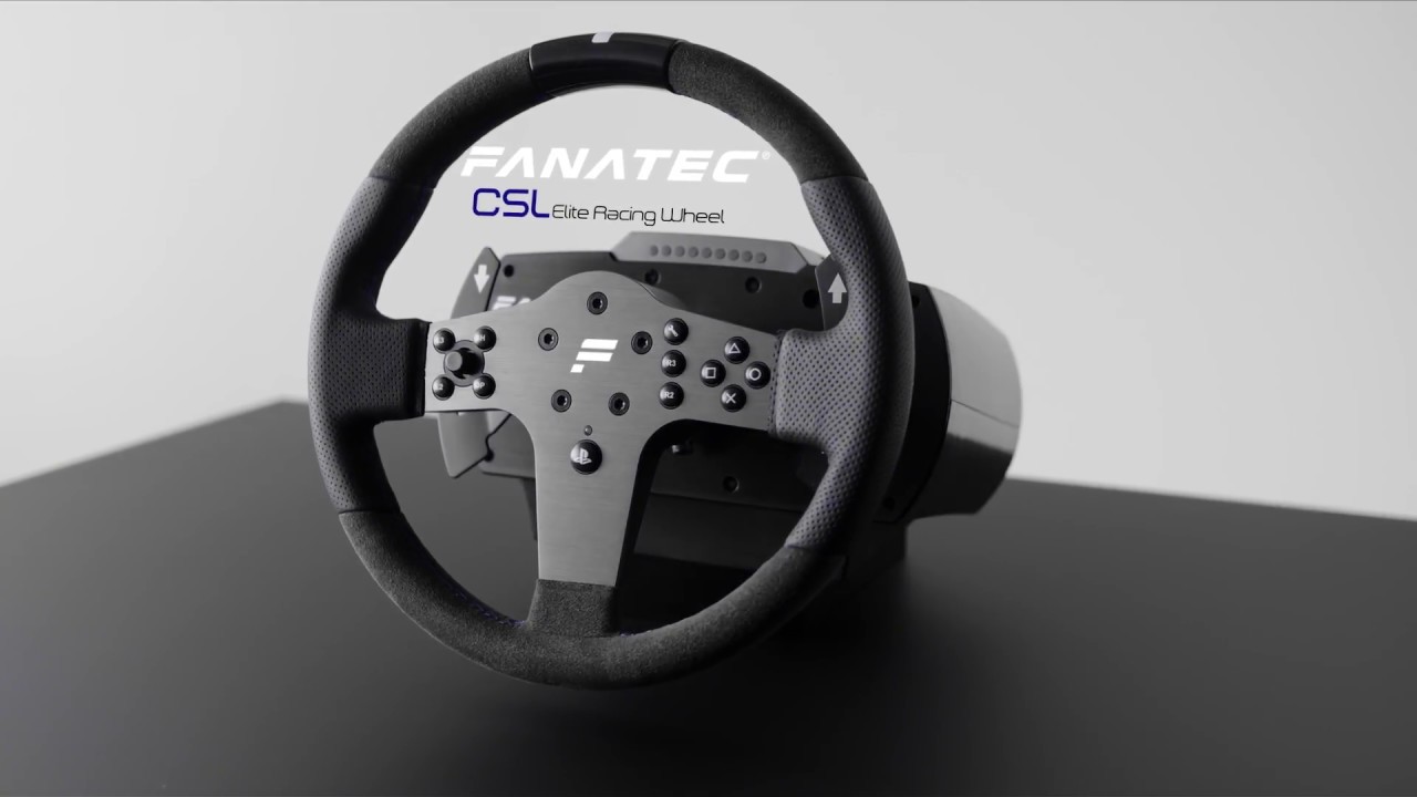 Fanatec CSL Elite Racing Wheel - Officially licensed for PS4