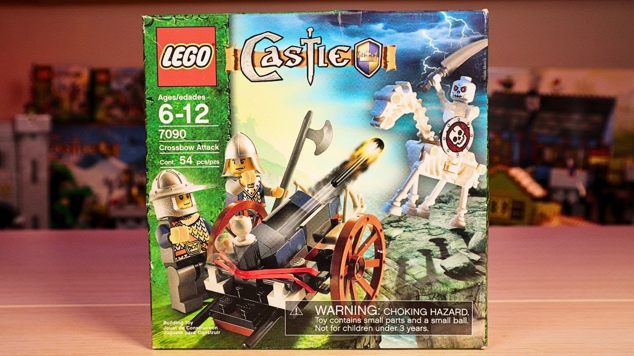 Why Lego HATES This Set: Lego Castle 7090 Crossbow Attack Review