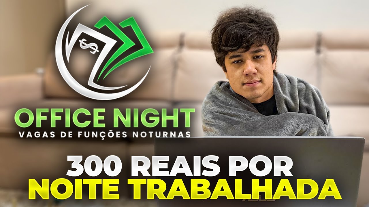 300 REAIS POR DIA TRABALHANDO DE NOITE