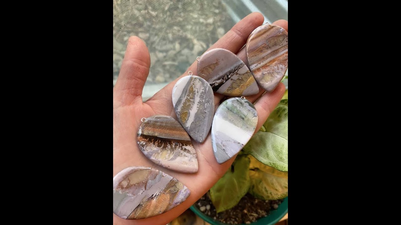 Polymer Clay Tutorial: Marble and Stone with Resin finish