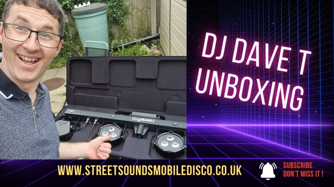 Chauvet DJ Gig Bar 2 Unboxing
