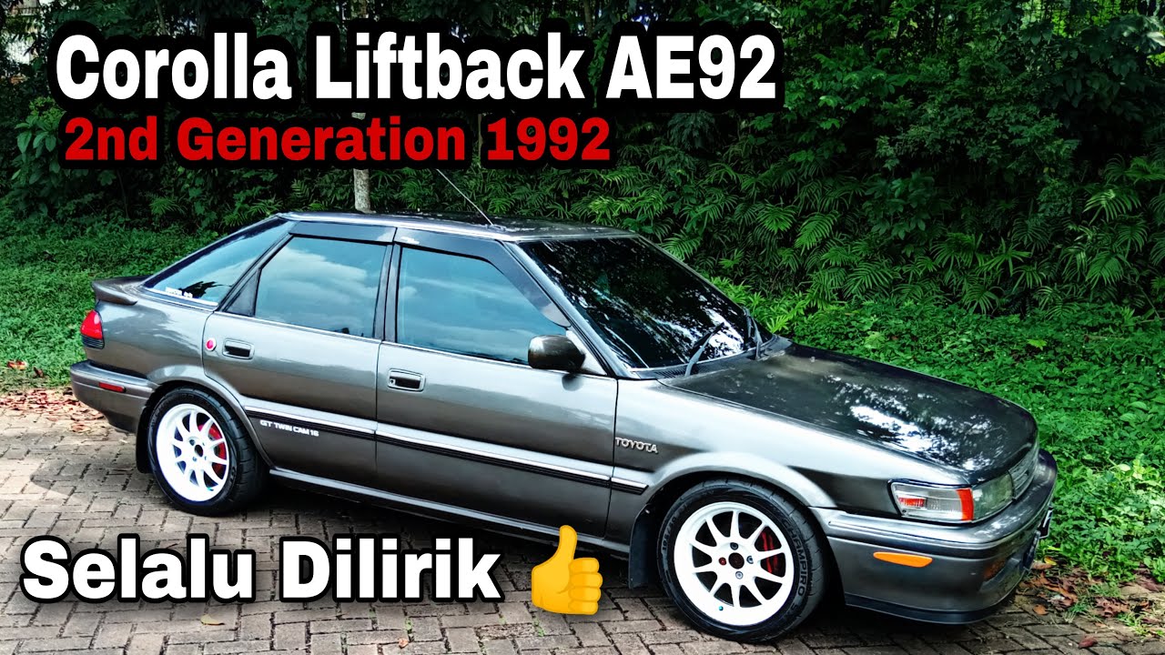 English: TOYOTA COROLLA TWINCAM LIFTBACK AE92 1992 #обзор #тест-драйв #toyotacorolla #twincamlift...
