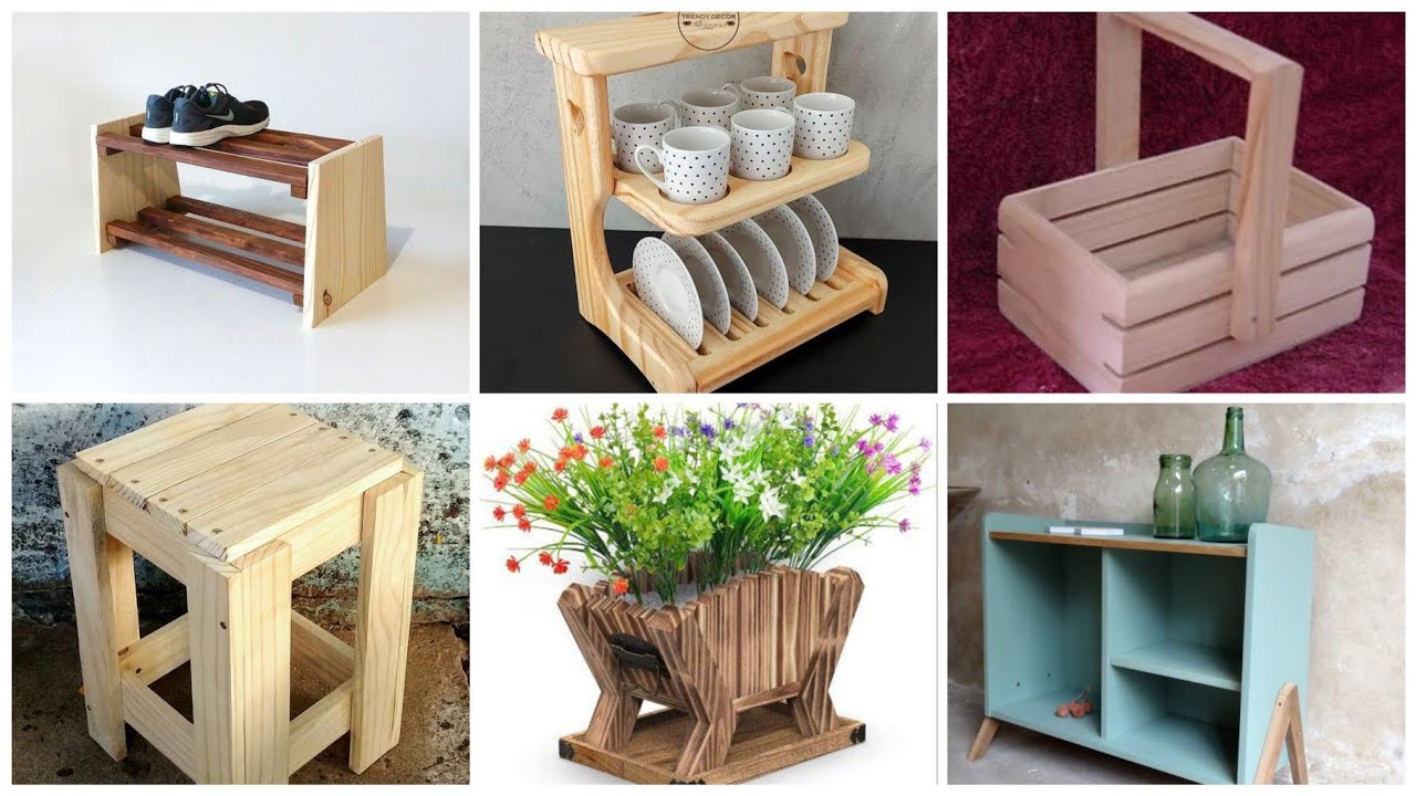 40 Ideias e Modelos de Pe&ccedil;as Decorativas em Madeira Reciclada para Lucrar