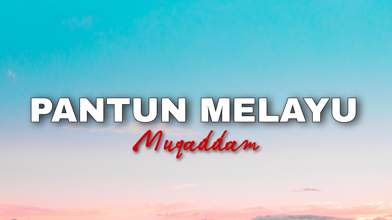 Lagu Samrah | Dari lah Jawa Pergi ke Medan  (lyrics) Muqaddam|PANTUN MELAYU