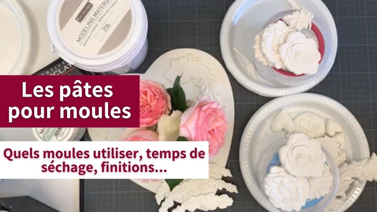 Création de moulures dans moules silicone, pâte autodurcissante ou résine ?