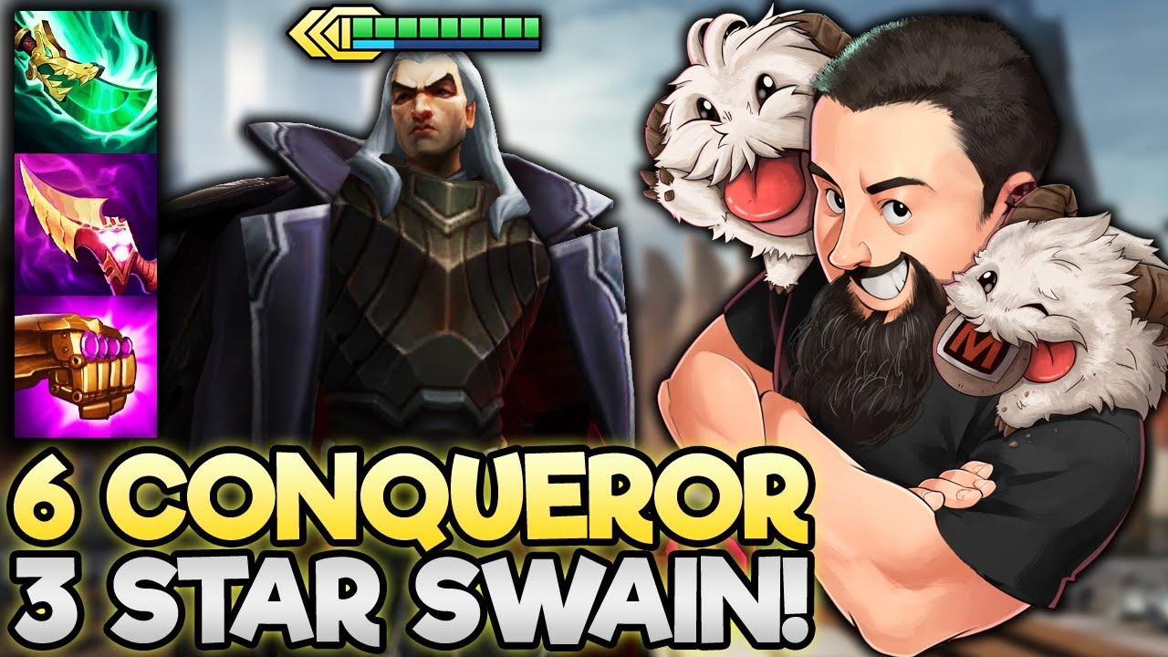 6 Conqueror - The Double Loot Combo!! | TFT Into the Arcane | Teamfight Tactics