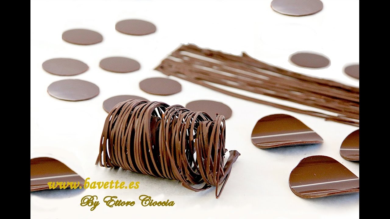 ATEMPERADO DEL CHOCOLATE Y DECORACIONES