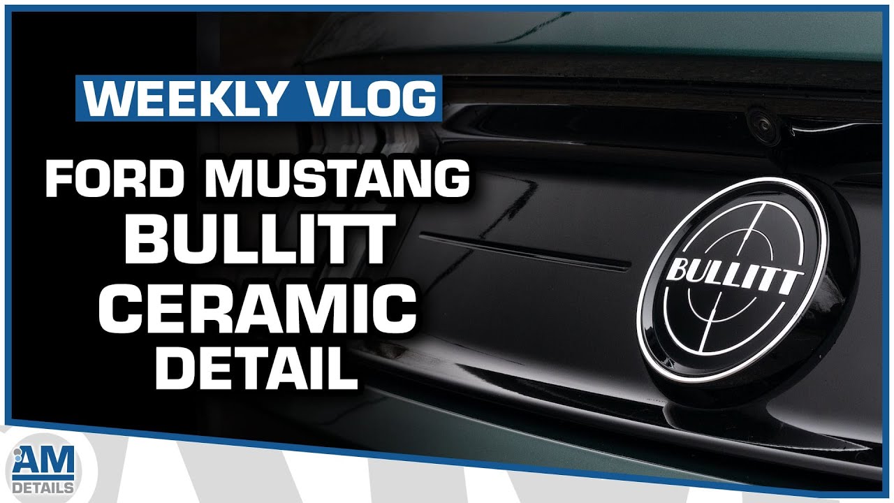 Detailing a Ford Mustang Bullitt ready for Ceramic Coating