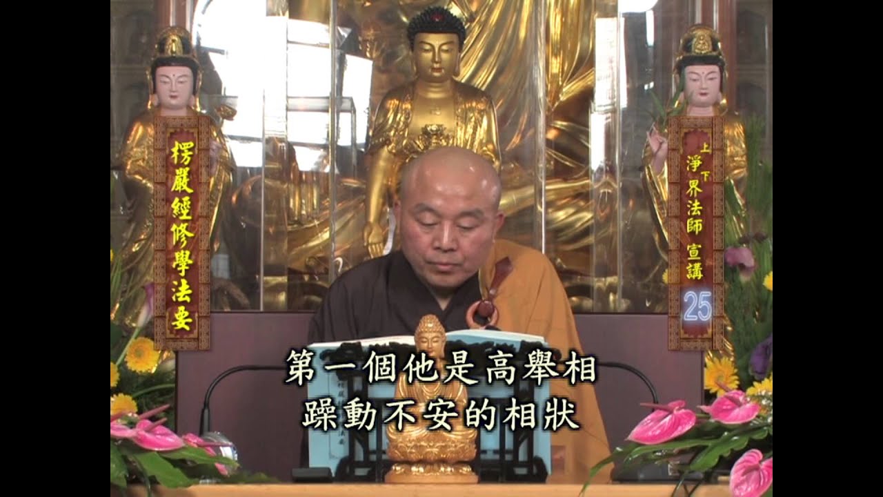 楞嚴經修學法要 第25集   淨土教觀學苑 淨界法師