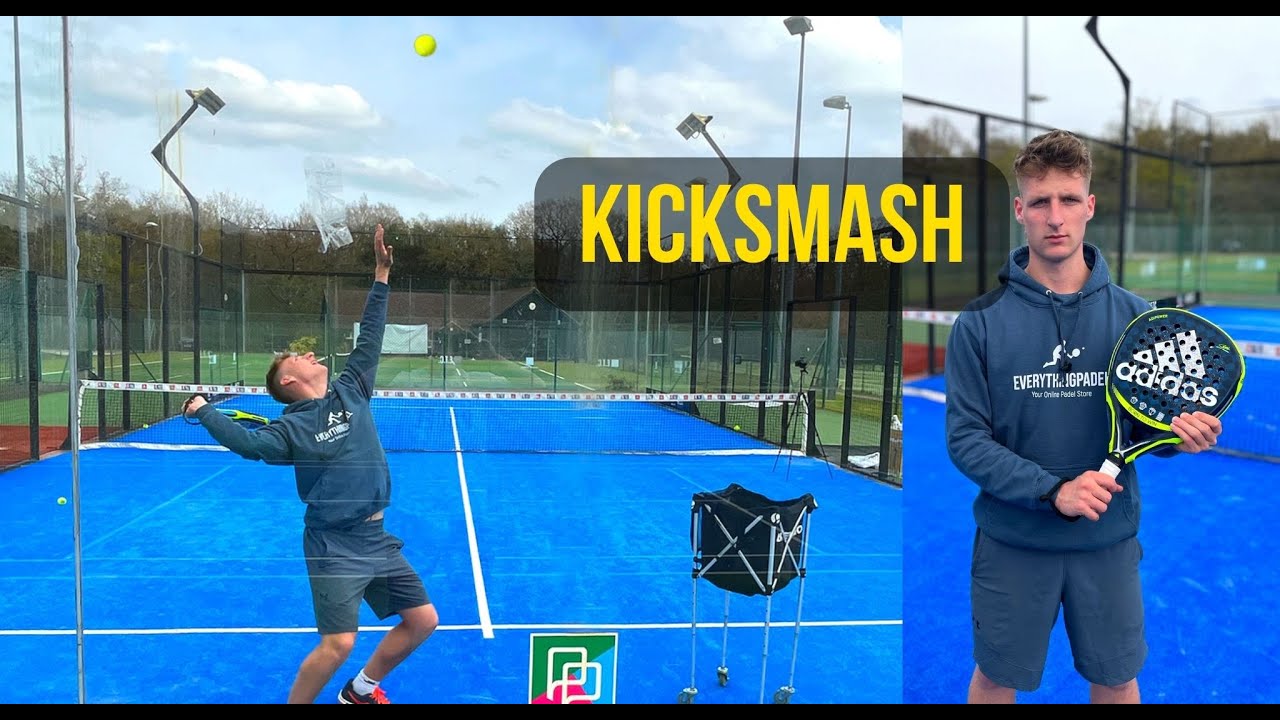 Learning The Padel KICKSMASH From The Back Of The Court