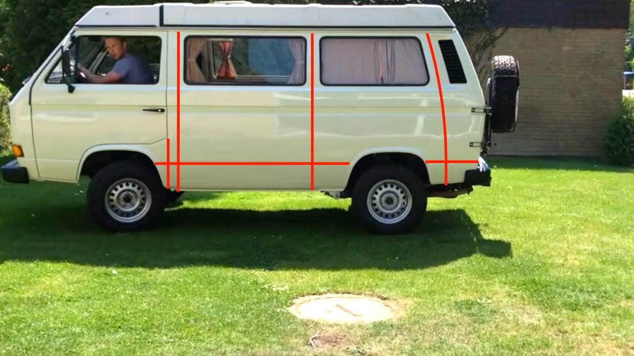 Fugen/Nähte entrosten und neu abdichten - VW T3 Syncro | Niko T3 Offroad