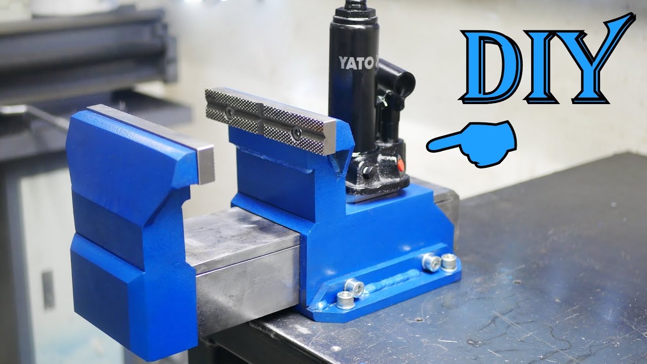 Big Vise using Bottle Jack [PLANS]