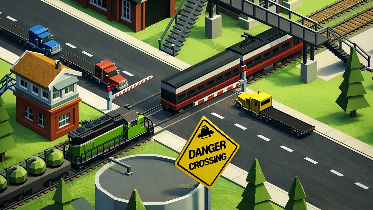 Railroad Crossing 😨 Extreme Pressure, Perfect Decisions | Gameplay #122