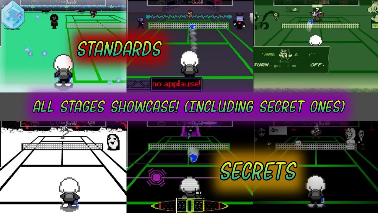 Showcasing ALL stages (INCLUDING the Secret Ones) - [UnderTennis EXTRA]