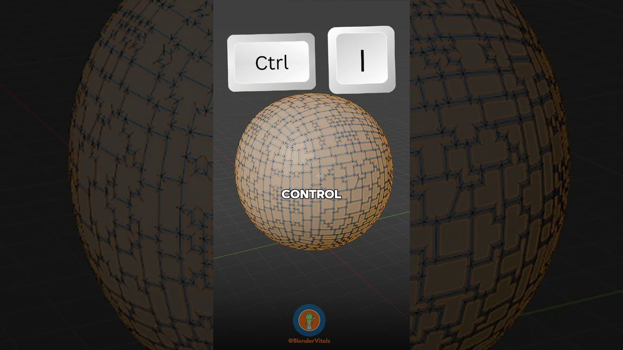 Научно-фантастическая сфера в Blender!