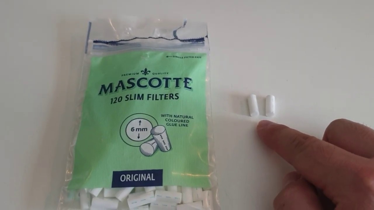 Mascotte Slim filters (6mm)