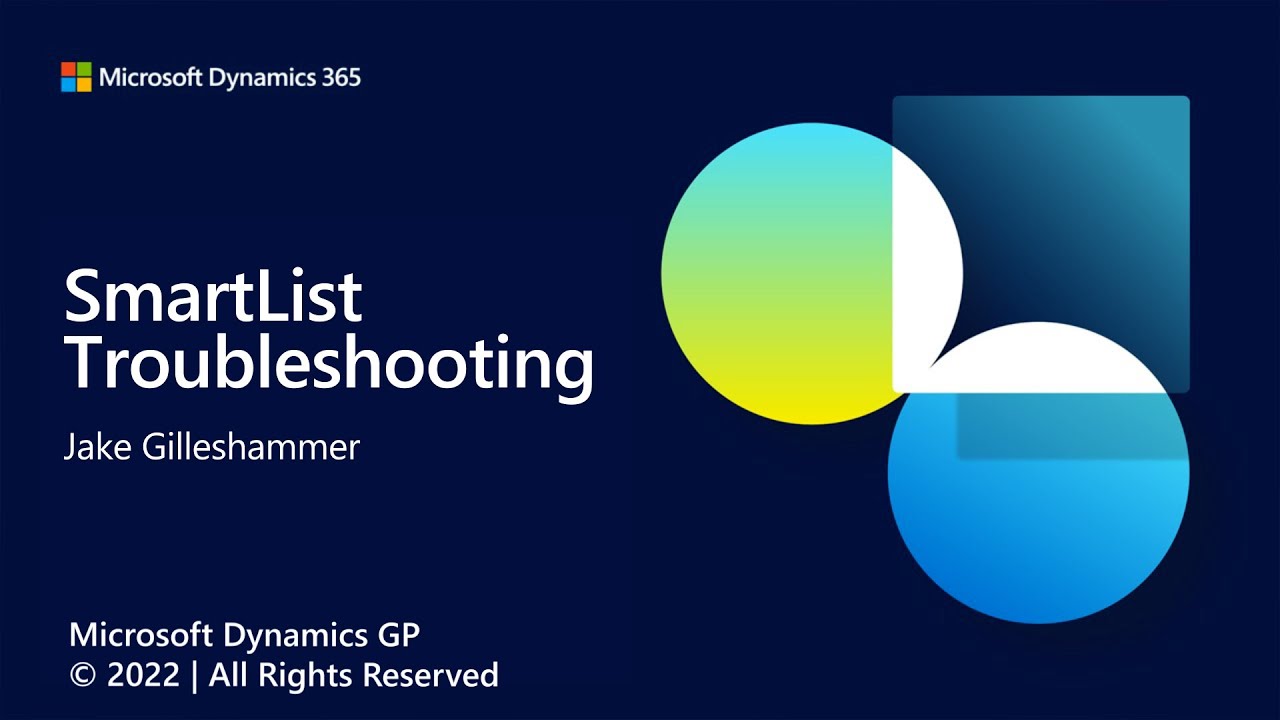 Solving your SmartList dilemmas