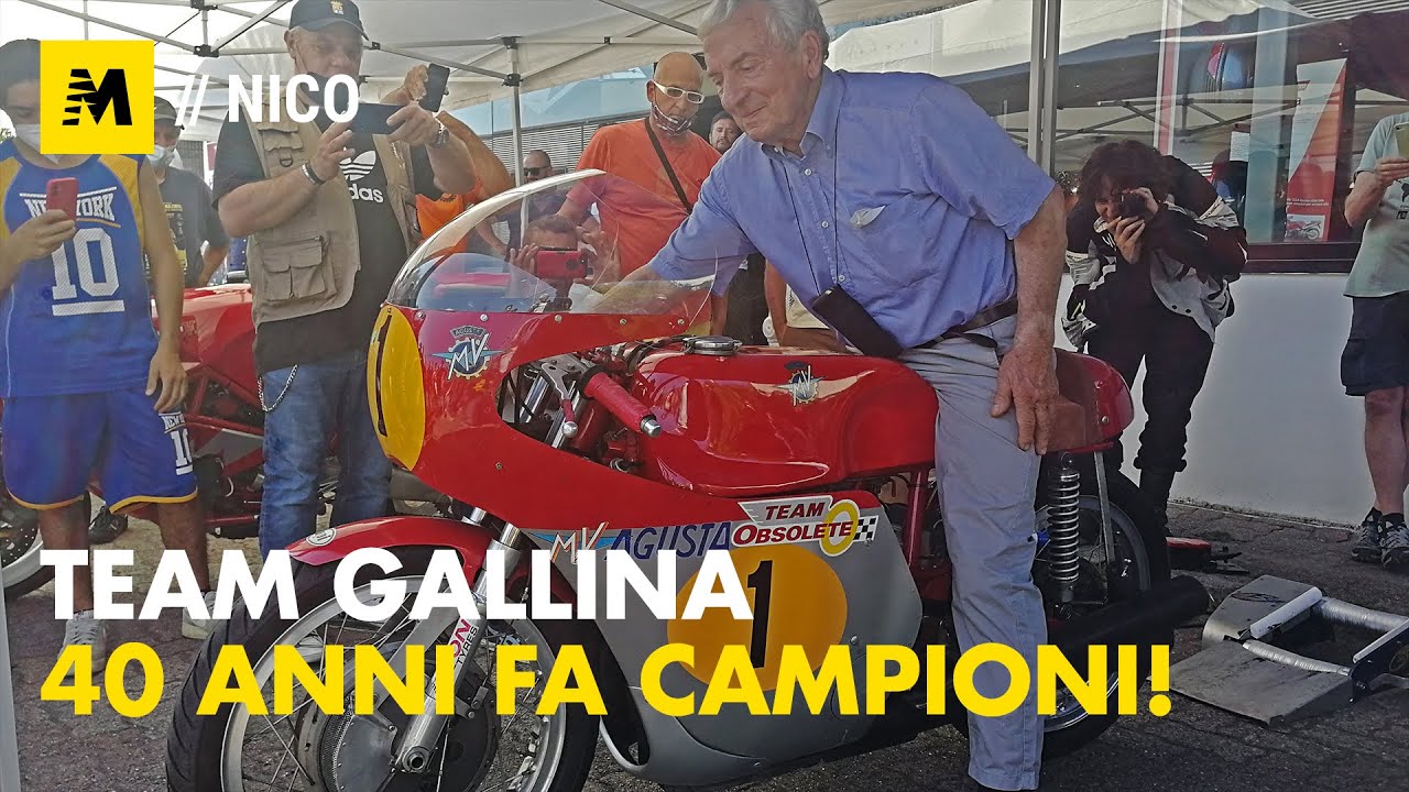 Moto GP d'epoca, che sound! Abbiamo acceso quelle del Team Gallina con Nico Cereghini