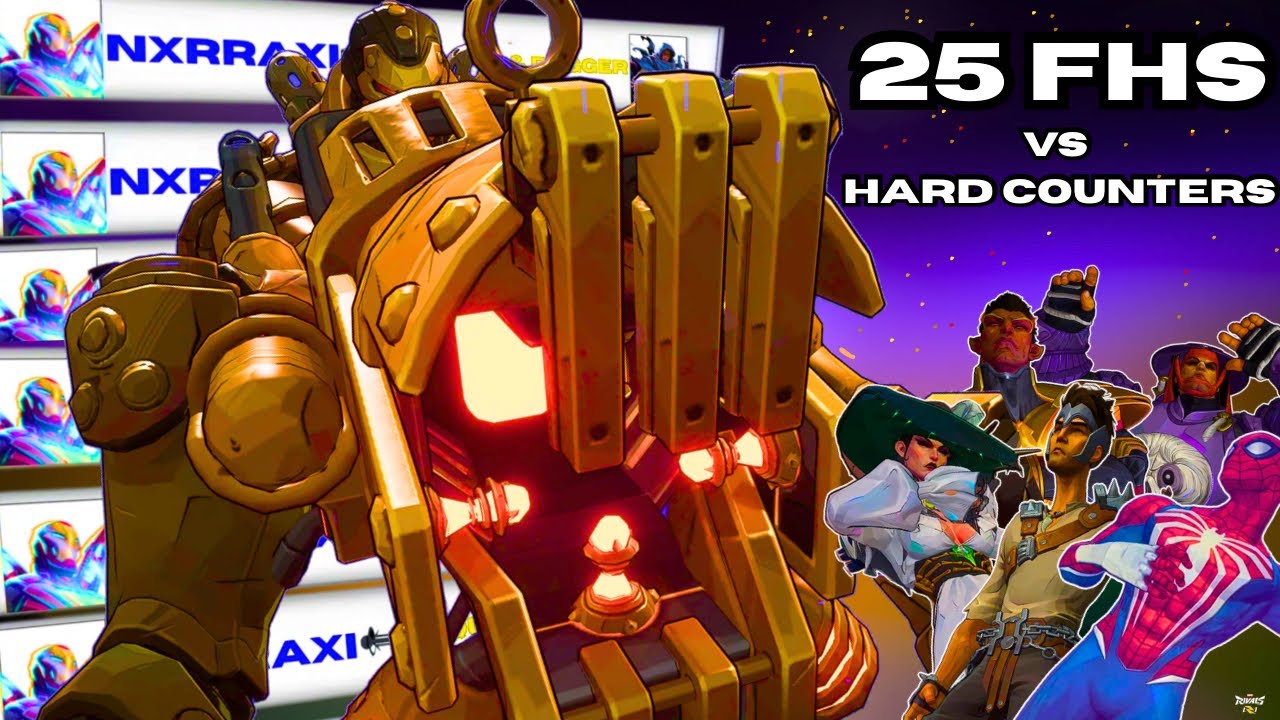 INSANE Game vs All of Iron Man’s Counters (25 Final Hits) | Marvel Rivals 