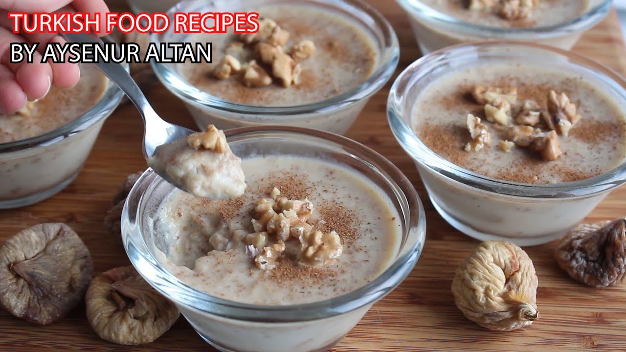 Turkish Fig Pudding With 2 Ingredients - NO SUGAR, NO FLOUR