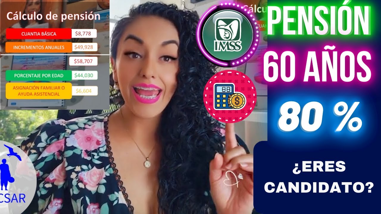Conseguir pensión al 80% a los 60 años