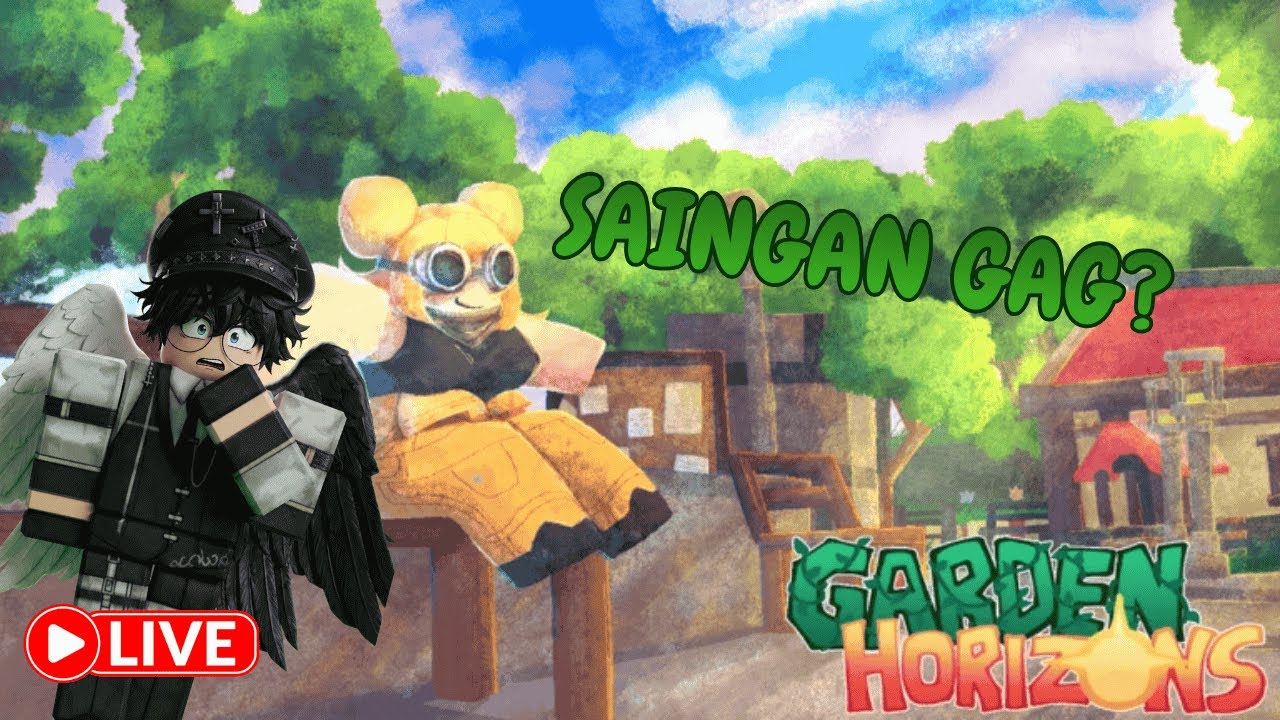 [🔴LIVE] Grow A Garden Versi Baru? Garden Horizon! #gardenhorizon #gag #roblox #live