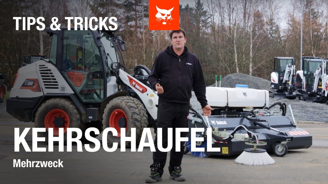 Tipps & Tricks: DE Bobcat Mehrzweck-Kehrschaufel