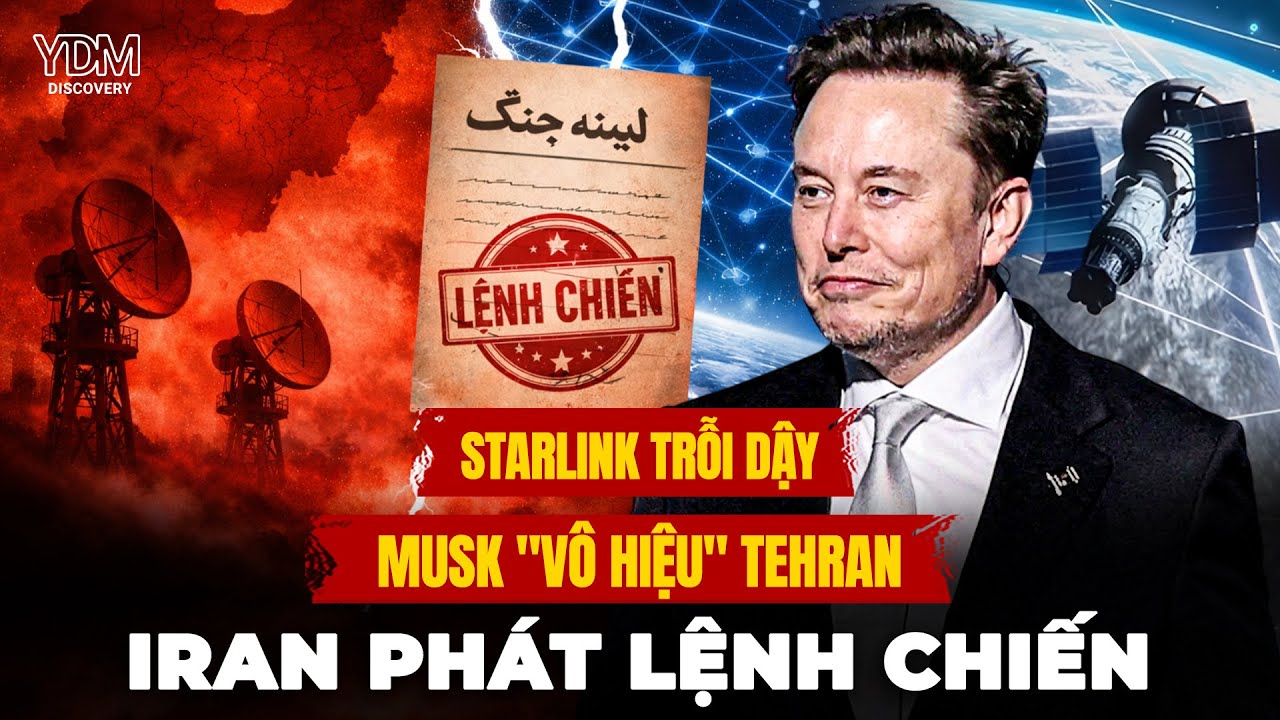 Starlink trỗi dậy: Elon Musk 