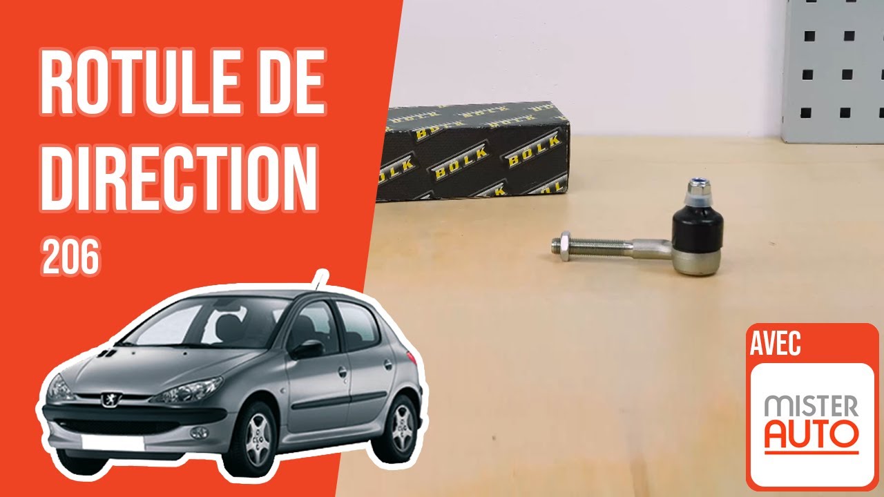 Changer la Rotule de Direction Peugeot 206 🚗