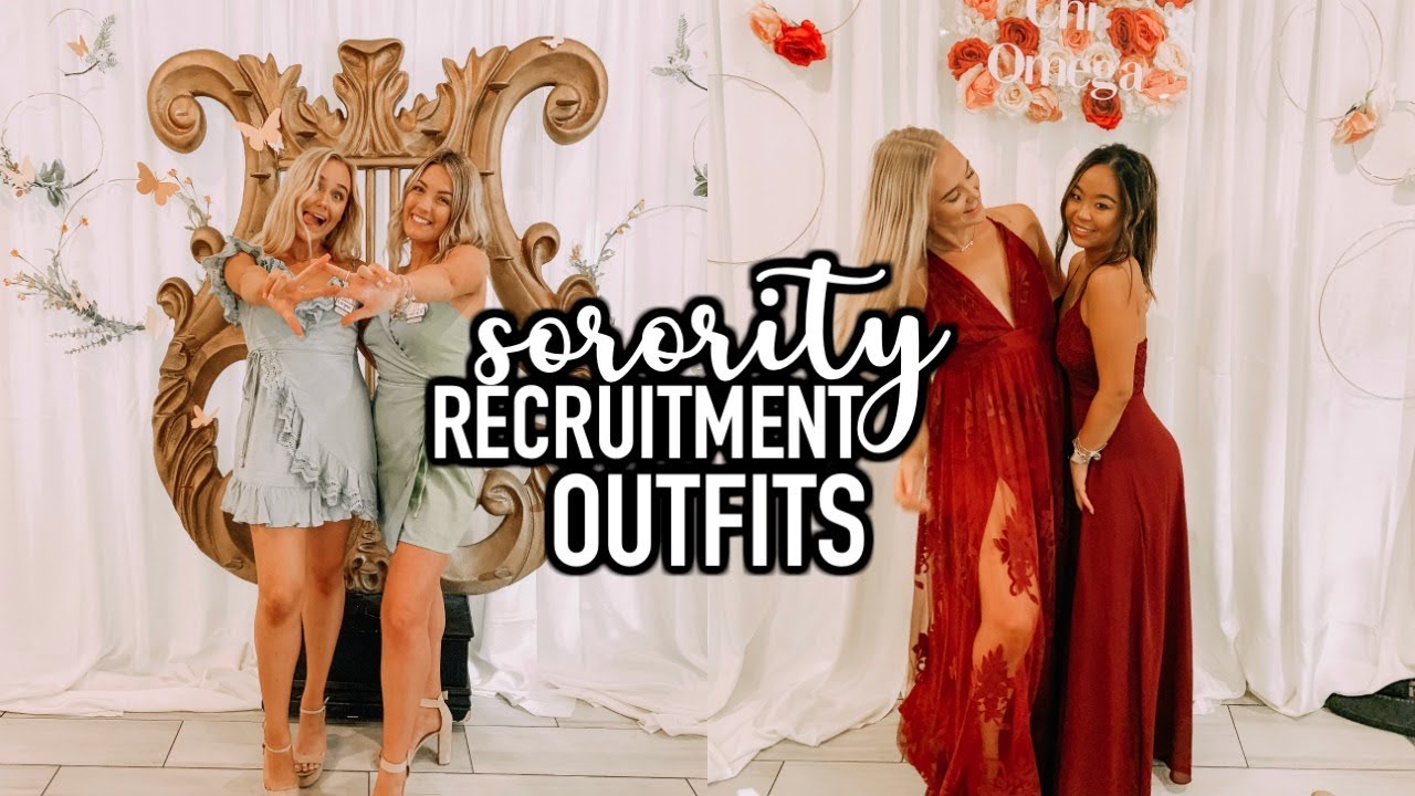 Outfits of the Week | Sorority Recruitment