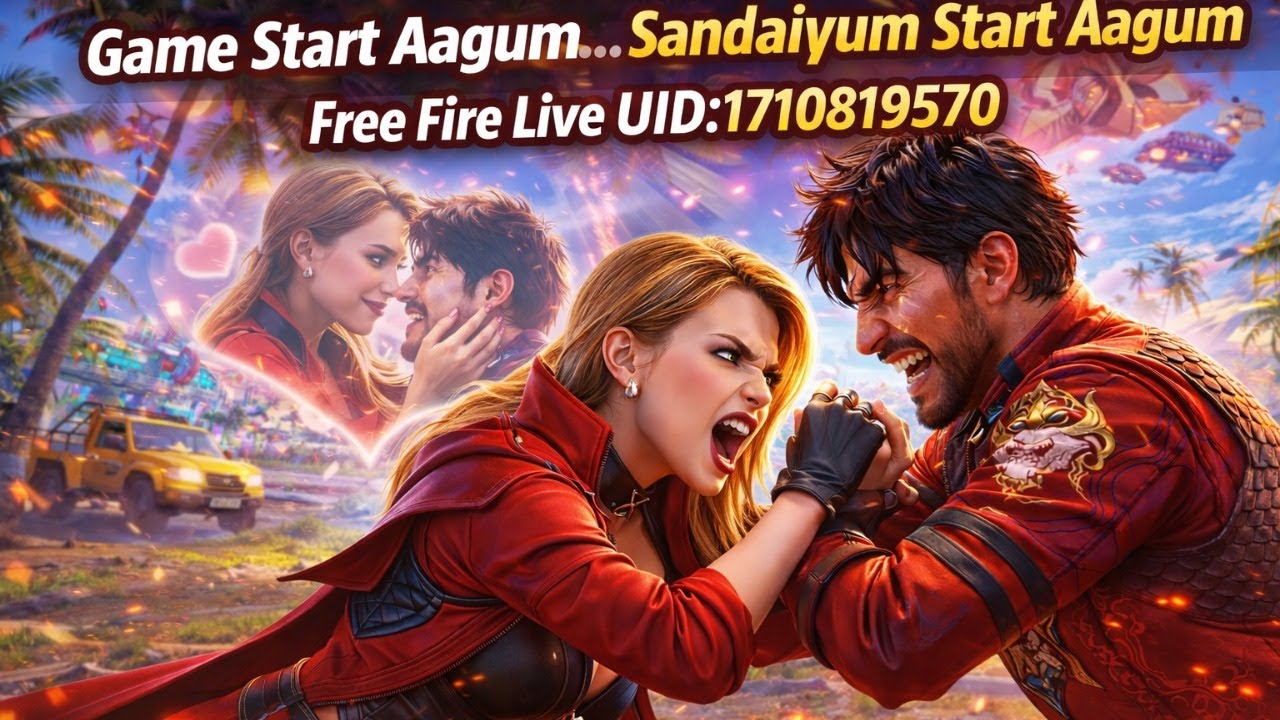 Game Start Aagum… Sandaiyum Start Aagum | Free Fire Live | Stoner Ranger🔥