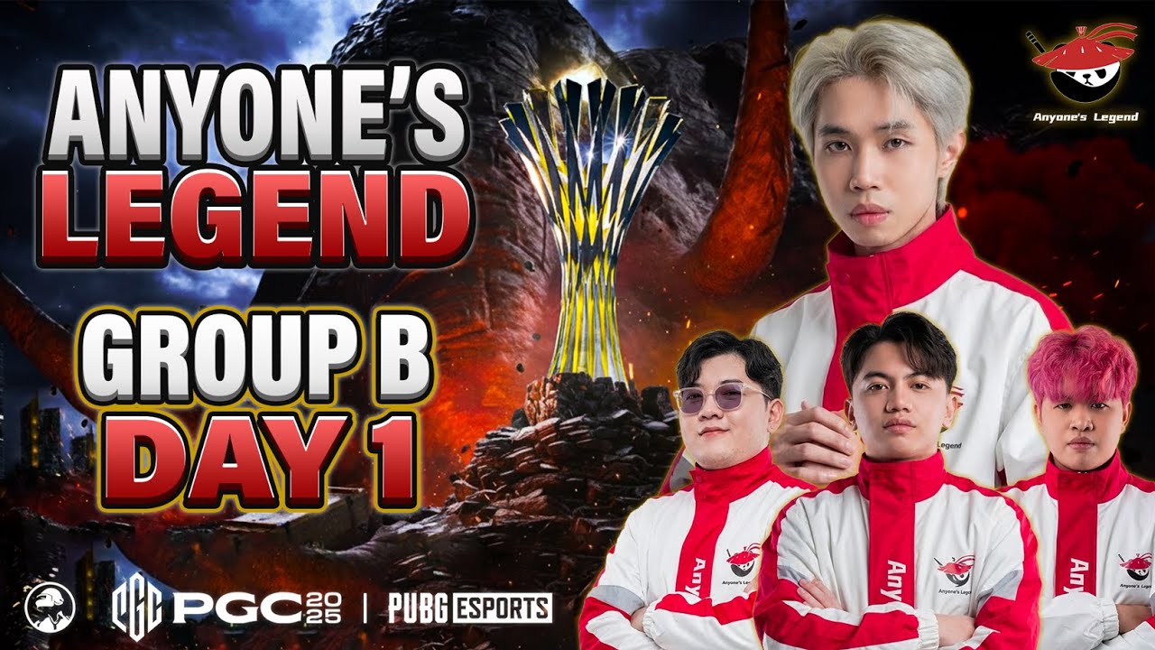 PGC 2025 | POV - Anyone's Legend | Group B DAY 1 | PUBG Pro-Player