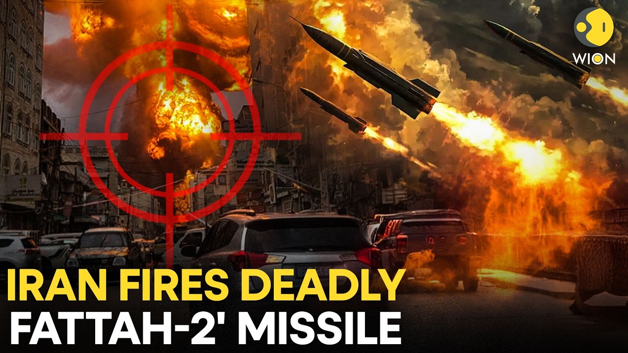 Iran Attacks US-Israel LIVE: Tehran Fires DEADLIEST 'Fattah-2'  Missile In Counter Strike | WION